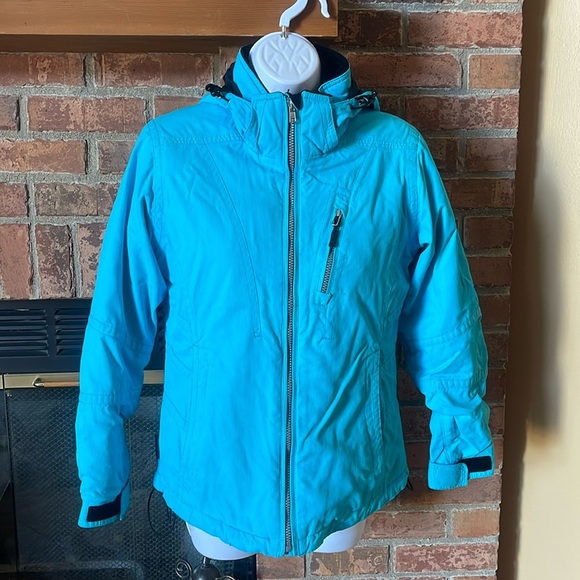 Obermeyer Bright Blue Ski Jacket Coat - Picture 1 of 10